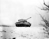 M36 tank destroyer crosses a field